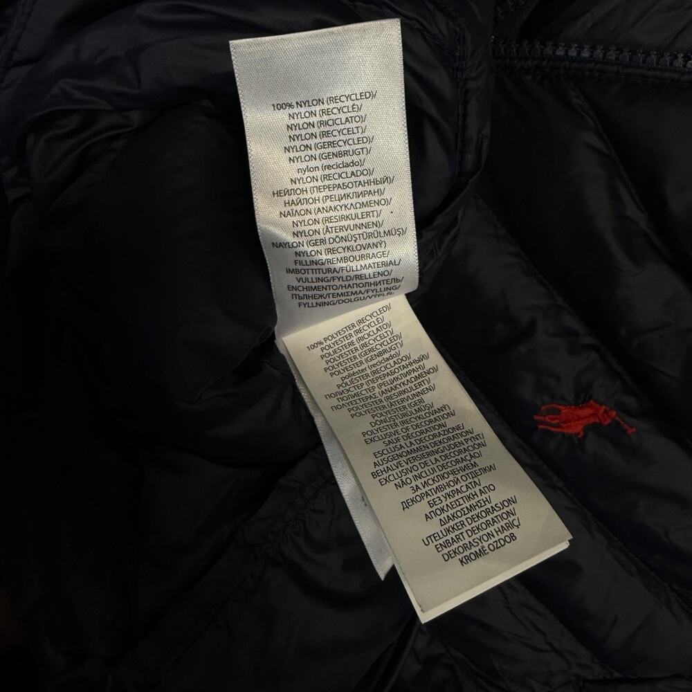 Polo Ralph Lauren XL men blue quilted insulated light jacket outdoor streetwear - Picture 12 of 14
